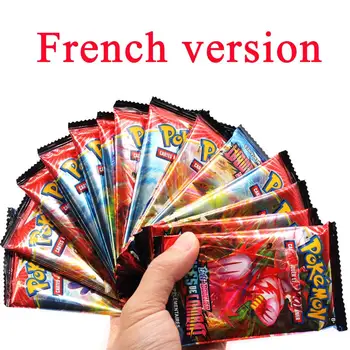 10/20Bags Pokemon prantsuse Versiooni Kaardid STIILE DE COMBAT) Korduva Kogumise Kingitus Lapsed Pokmon Kaardi Mängu Kaardid Mänguasi