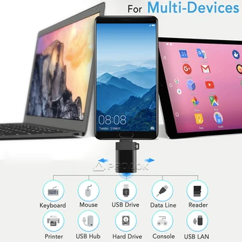 OTG USB-C Adapter C-Tüüpi Naine, et USB3.0 Mees Converter For Macbook Pro Õhu Samsung S10 S9 S8 Huawei P20 Mobiiltelefoni Tarvikud