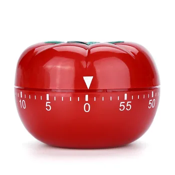 Tomati-Kujuline Mehaaniline 60 Minuti Taimer Köök Toiduvalmistamis & Küpsetamine Helper 6.3 x 4,5 cm
