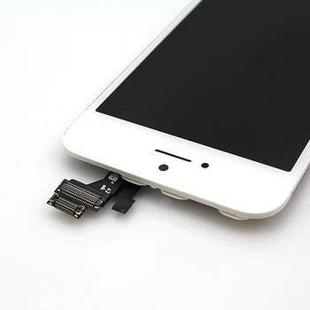 IPhone 5 Esi Klaas LCD Ekraan Puutetundlik Digitizer Paneeli Raam Must Ja Valge Mobiiltelefoni LCD Ekraanid