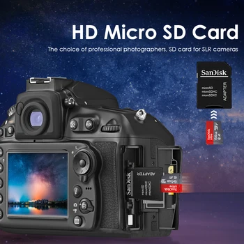 SanDisk Micro SD Card 128GB 64GBTF kaardi usb flash 32GB 16GB mälukaart 98mb/s microsd Class10 Originaal Telefoni Flash kaardid