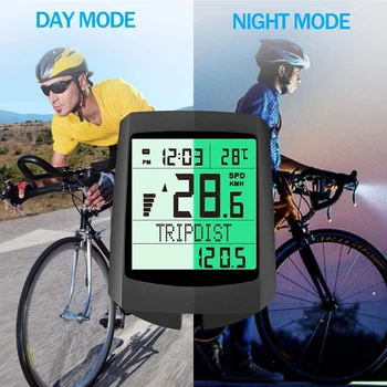 Jalgratta Kiiruse Mõõdik Digitaalse Bike Arvuti Multifunktsionaalne Veekindel Sport Andurid GPS Spidomeeter Jaoks Veekindel Bike MTB