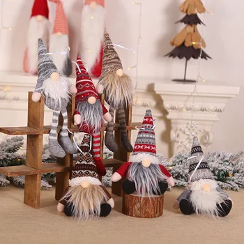 1TK Jõulud Gnome Elf Doll Häid Jõule Decor Kodus Xmas Tabel Decor Jõulud Ornament Natal Navidad Anni Uue Aasta 2022