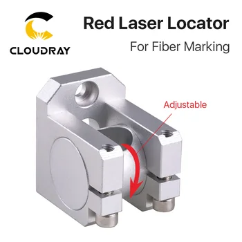Cloudray Punane laser Lokaator Red Dot Lokaator Osa Läbimõõt 12mm Optilise Tee Tarvikud Kiudaineid Metall-Märgise Masin