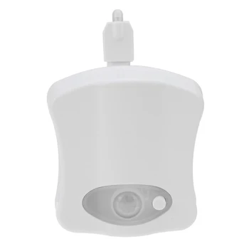 LED Luminaria WC Wc Rippuvad Backlight Plastic Smart Keha Liikumisandur, Aku Jõul Wc Wc Istme Öö Valguses
