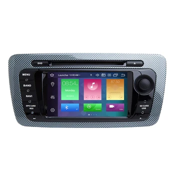 IPS DSP 8Core 2Din Android 10 Auto DVD Raadio Seat Ibiza 6J MK4 SportCoupe Ecomotive Cupra 2009-2013 Mms-GPS Navigeerimine