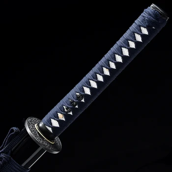 Jaapani Katana 1060 Teras Sinist Värvi Tera Habemenuga Terav Päris Mõõgad Käsitöö Full Tang 41 Tolline Viimane Samurai Catana