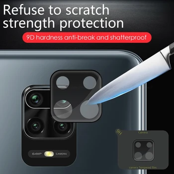 Kaamera Objektiiv Screen Protector 3D Full Cover Curverd Karastatud Klaas Redmi Lisa 10 10S 9 Pro Max 9S 9T Võimsus Kaamera Film