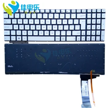 Taustvalgus Sülearvuti Klaviatuur ASUS N551 N551J N551JB N551JK N551JM G551VW G551 G551J SK CS CZ klaviatuuri 0KNB0-662BCZ00