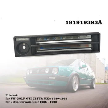 Värske Õhk, Kliima Soojendamise AC juhtseade Paneel VW Jetta GTI Golf MK2 1984-1992
