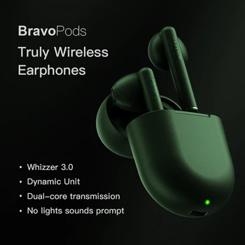 Whizzer B7 TWS Kõrvaklapid, Bluetooth Kõrvaklapid Juhtmeta Peakomplekti hääljuhtimine Earbuds Müra Vähendamine Puudutage Kontrolli Kõrvaklapid