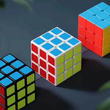 3x3x3 Kõrge Kvaliteedi Jäätunud Magic Cube Stickerless Speed Cube Professionaalne Cubo Magico Neocubes Haridus Fidget Mänguasi Lastele