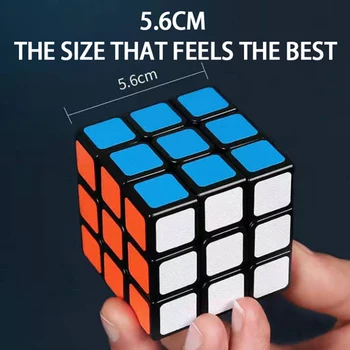3x3x3 Kõrge Kvaliteedi Jäätunud Magic Cube Stickerless Speed Cube Professionaalne Cubo Magico Neocubes Haridus Fidget Mänguasi Lastele