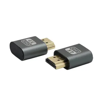 VGA HDMI-ühilduvate Dummy Plug Virtuaalne Ekraan Emulaator Adapter DDC Edid Toetada 1920x1080P Video Kaart BTC Kaevandamine Kaevur