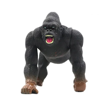 Godzilla King Kong Arvandmed Tegevus Figuriin Loomade Dinosaurus Gorilla Mänguasjad 17CM 7inch ABS Puzzle Monster Nukk Mänguasjad Mudel Kaunistused
