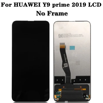 Algne 6.59 tolli Huawei Y9 Peaminister 2019 Lcd Ekraan STK-LX1 Puutetundlik Digitizer Assamblee osad Huawei P Smart Z LCD