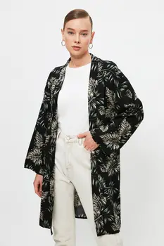 Trendyol Flower Print Kimono & seal kaftan TCTSS21KM0121