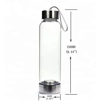 Klaas Kristall Obelisk Võlukepp Tervendav Võlukepp Pudel Trossi 2020 uue Loodusliku Kvartsi Kalliskivi Klaasi Vee Pudel Otsene Joogi Tassi