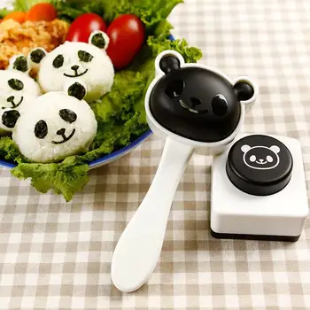 Sushi Panda Hallituse DIY Onigiri Riis Palli Köök Tööriistad Bento Tarvikud Armas