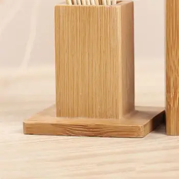2TK Hambaork Omanik Moldproof Bambusest Mini Kaasaskantav Hambaork Omanik Korraldaja Kohvik