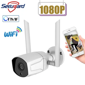 Wifi Kaamera Veekindel Väljas IP Cam Inimeste Avastamine Traadita Kaamerad P2P ONVIF Audio 2MP Turvalisuse CCTV Video Valve