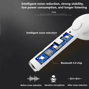 Bluetooth-5.0 Kõrvaklappide Laadimise Juhtudel iPhone 11 Pro MAX 7 8 6 6S Pluss Traadita Kõrvaklapid Telefon Case For iPhone X XS MAX XR