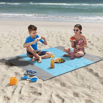 Piknik Matt Vesi-Tõend Väljas Markiisid Päikese Vari Liiva-Tõend Beach Tekk Pehme Comforatble Soojust Isoleeriva Telkimine Vaip