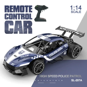 1:24 puldiga Politseinik Auto Sulamist R s High-Speed Metal Rc Drift s for Boy s RC Mänguasjad