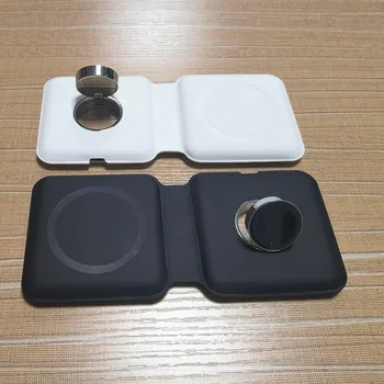 Q500 Katmine Kokkupandav Magnet Juhtmeta Laadija 15W Laadimise Dock iphone 12 Pro Max Mini iWatch Airpods Juhtmeta Laadija
