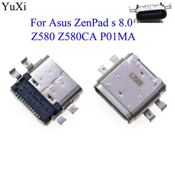 YuXi Micro USB Laadimise pesa Pesa Pesa laadija pesa tüüp c Asus ZenPad 10 s 8.0 P01MA Z580 Z580CA Dokk pistiku tüüp-c