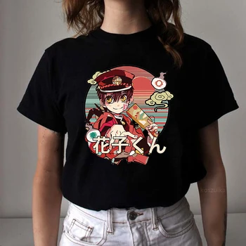 Jaapani Anime T-Särk Wc Seotud Hanako Kun T-särgid Graafiline Vintage Lühikese Varrukaga T-Särgid Harajuku Mood esteetiline TShirts