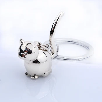 3D Cat Armas Võtmehoidja võtmehoidja Naiste Kassipoeg Õnnelik Kass võtmehoidja Võtme Omanik Mens Auto Portachiavi Chaveiro Llaveros Kott Võlu