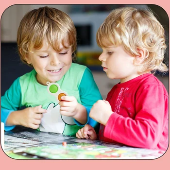 Lapsed Täiskasvanud Lihtne Dimple Fidget Mänguasi Anti Stress Käe Alguses Haridus-Enlightenment Intensiivset Koolitust Mänguasjad
