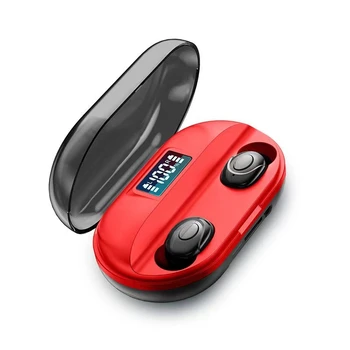 TWS Bluetooth 5.2 Kõrvaklapid 1800mAh Aku Kasti Traadita Kõrvaklappide 9D Stereo Sport Veekindel Earbuds Kõrvaklapid Mikrofoniga