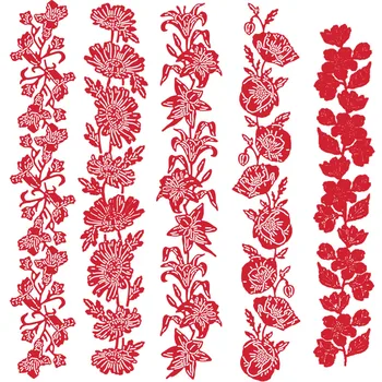 Lilled, Lehed Viinapuude Metalli Lõikamine Sureb DIY Scrapbooking Paber Kaartide Tegemine Käsitöö Asjade 2019 Uus