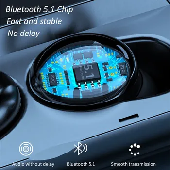 Täiesti uued Juhtmeta Peakomplekt Bluetooth Kõrvaklapid Veekindel Touch CVC Müra Vähendada Kuular koos TV Adapter Mic Televisiooni Mäng F9