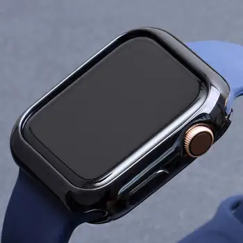 Pinnatud kate Apple watch juhul 44mm 40mm iWatch juhul TPÜ Kaitseraua Kaitsekile Apple watch seeria 6 se 5 4 3 40/44 mm Tarvikud