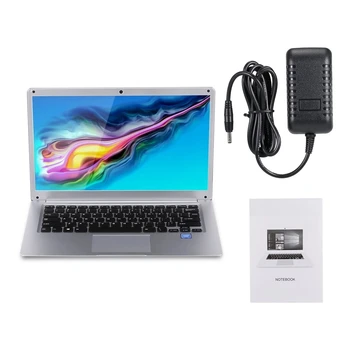 12,5-tolline netbook arvuti Quad-Core Intel N3350 Protsessor, 4GB DDR3 64GB SSD Resolutsioon Portable Business Office Sülearvuti