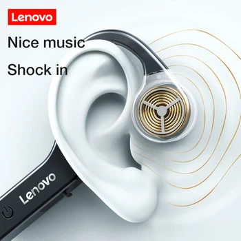 Lenovo X4 Luu Juhtivus Bluetooth Kõrvaklapid Sport Juhtmeta Kõrvaklapid IPX5 Veekindel Kaelus Kõrvaklappide Bluetooth-Peakomplekti