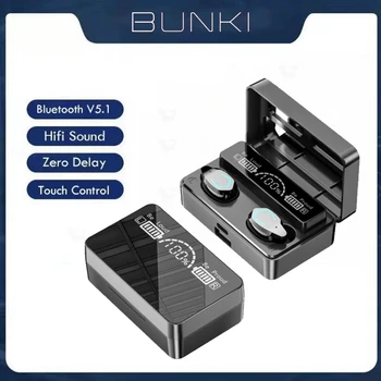 TWS Bluetooth 5.1 Kõrvaklapid Juhtmeta Kõrvaklappide 9D Stereo Sport Veekindel Earbuds Kõrvaklapid Koos Mikrofoni Tüüp-c Laadimise Kasti