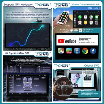 6+128GB Jaoks Jeep grand nääkleja 2011-2016 Android 10 Carplay Raadio Mängija Auto GPS Navigatsiooni juhtseade Auto Raadio Ekraanile