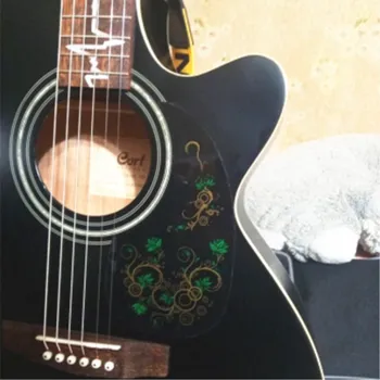 1 Tükk Folk Akustiline Kitarr kaitseplaat Kaitse Kleebis kvaliteetne isekleepuvad Anti-scratch Juhatuse Kitarri Tarvikud