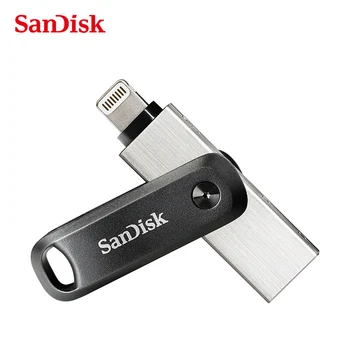 SanDisk Uus USB Flash Drive iXPand U Disk OTG Lightning-Liides USB3.0 Stick 256GB 128GB Ra iPhone & iPad Pen drive IX60N