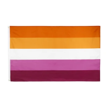 60X90/90X150CM LGBT-2019 Lesbi Lipp