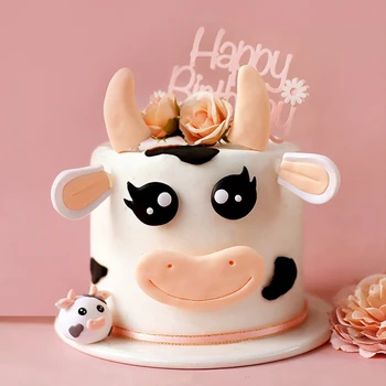 Armas roosa Lehm Tüdruku Sünnipäevaks Koogikarpides Torukübar Laste Päev Osaline Beebi Sünnipäevaks Asjade Armas Kingitusi