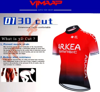 2021 Uus ARKEA Pro Jalgratta Meeskond Lühikesed Varrukad Maillot Ciclismo Meeste Jalgrattasõidu Jersey Suvel hingav MTB Rattasõit Riiete Komplektid
