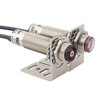 M18 Laser Counter Fotoelektrilise energia Lüliti Veekindel E3F-30C1/30L Infrapuna-30m Detektiiv Kaugus Nähtava Valguse Sensor Riiul