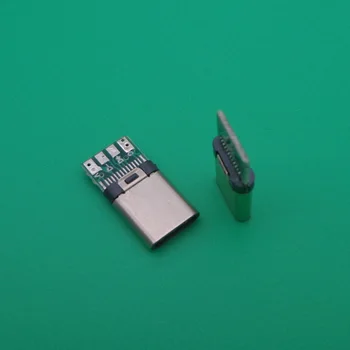 1TK 24pin USB-3.1 Pesa Pistiku Tüüp C-isane Pistik PC Pardal parandus osad