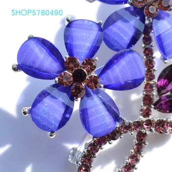 Lille Rhinestone Sõle Crystal Naiste Rindade Pin Roodiumi Pinnatud Korsett Daamid Pulm Kleit Aksessuaar Ornament Mood Ehteid
