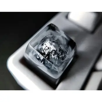 1tk SA profiil vaik võti üpp MX lülitid mehaaniline klaviatuur loova käsitöö vaik keycap jaoks Mount Fuji